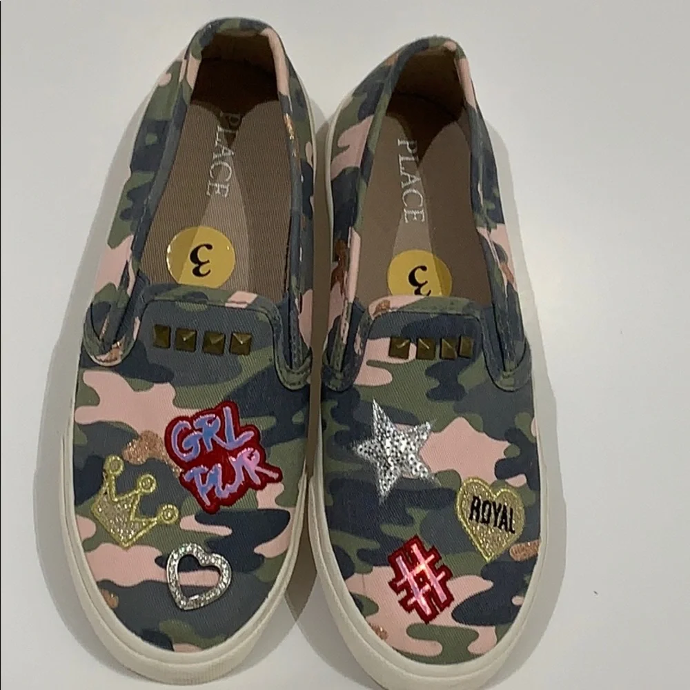The Children's Place Camouflage Moccasins